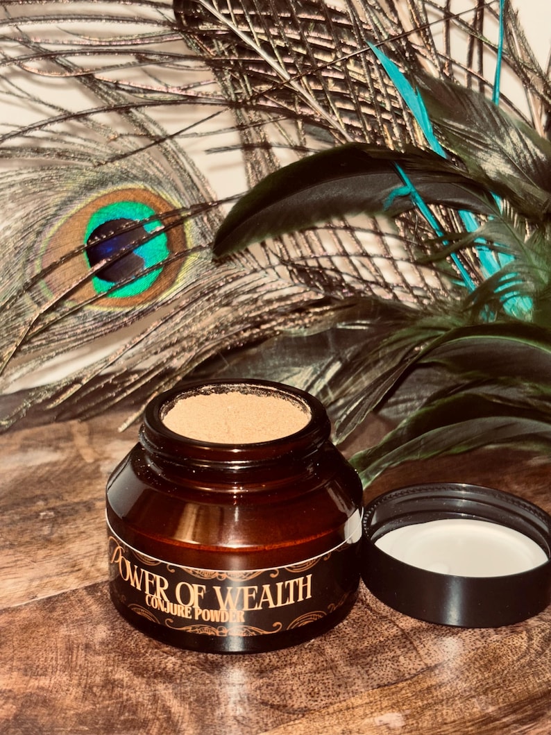 Power of Wealth Spell Powder | Attract FAST luck in Wealth & Prosperity image 3