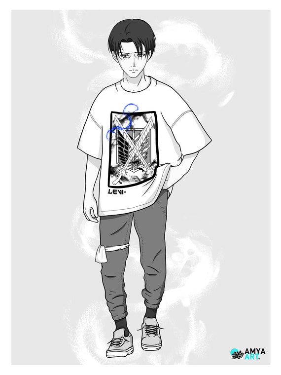 Levi Ackerman SNK - Etsy Denmark