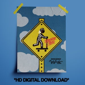 Phoebe Bridgers &#39;Motion Sickness&#39; Poster (HD Digital Download)