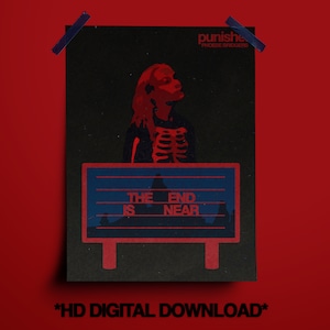 Phoebe Bridgers &#39;I Know The End&#39; Billboard Poster (HD Digital Download)