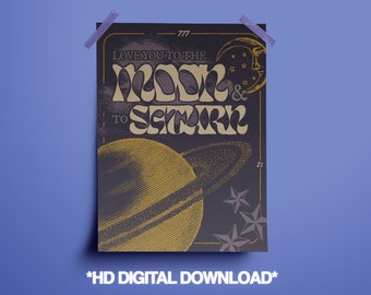 Póster inspirado en el folclore de T.S. 'Seven' (descarga digital HD)