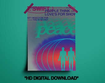 Póster de T.S. 'Peace' (Descarga digital HD)