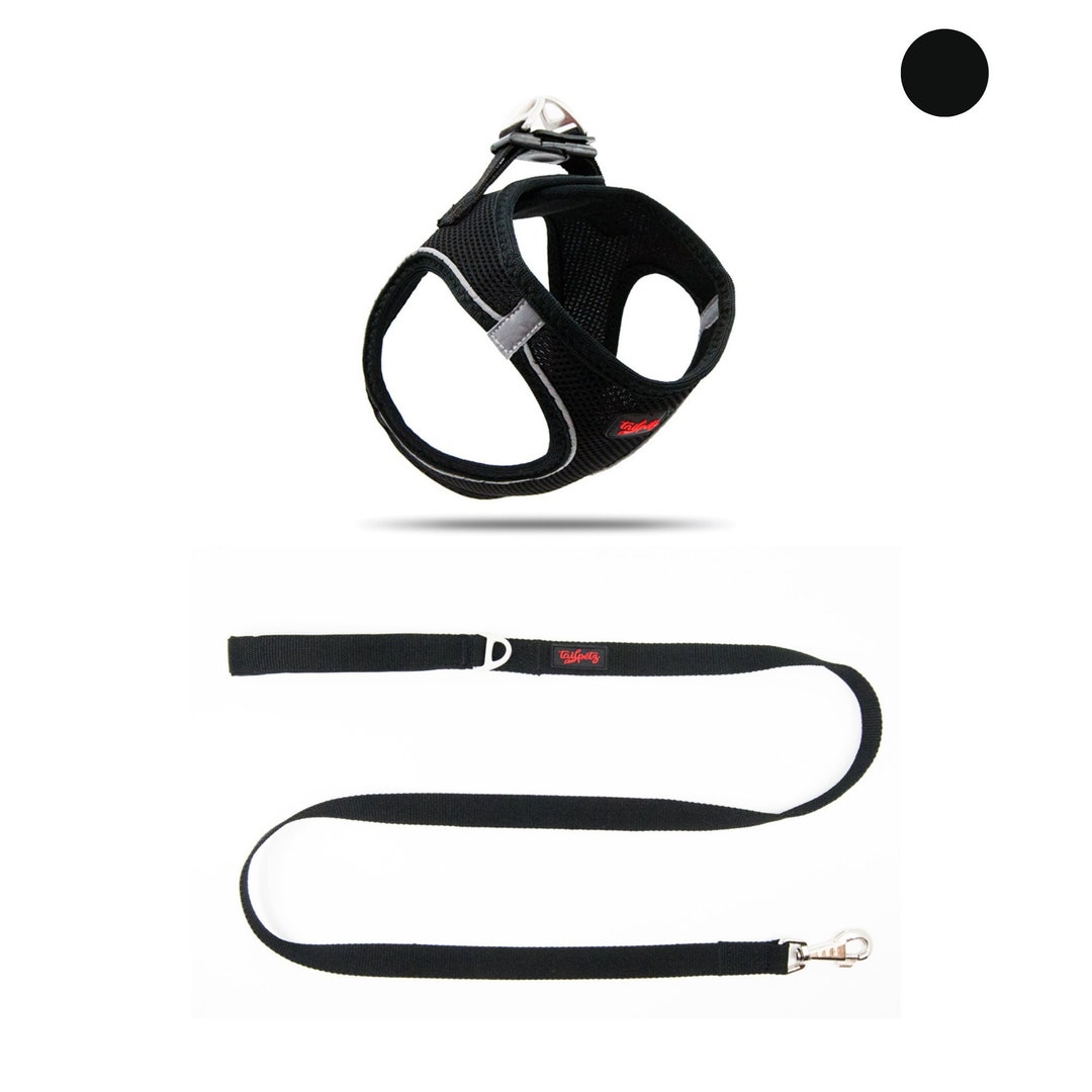 Dog Harness Set Small Dog Harnesss Dog Harness Leash Etsy