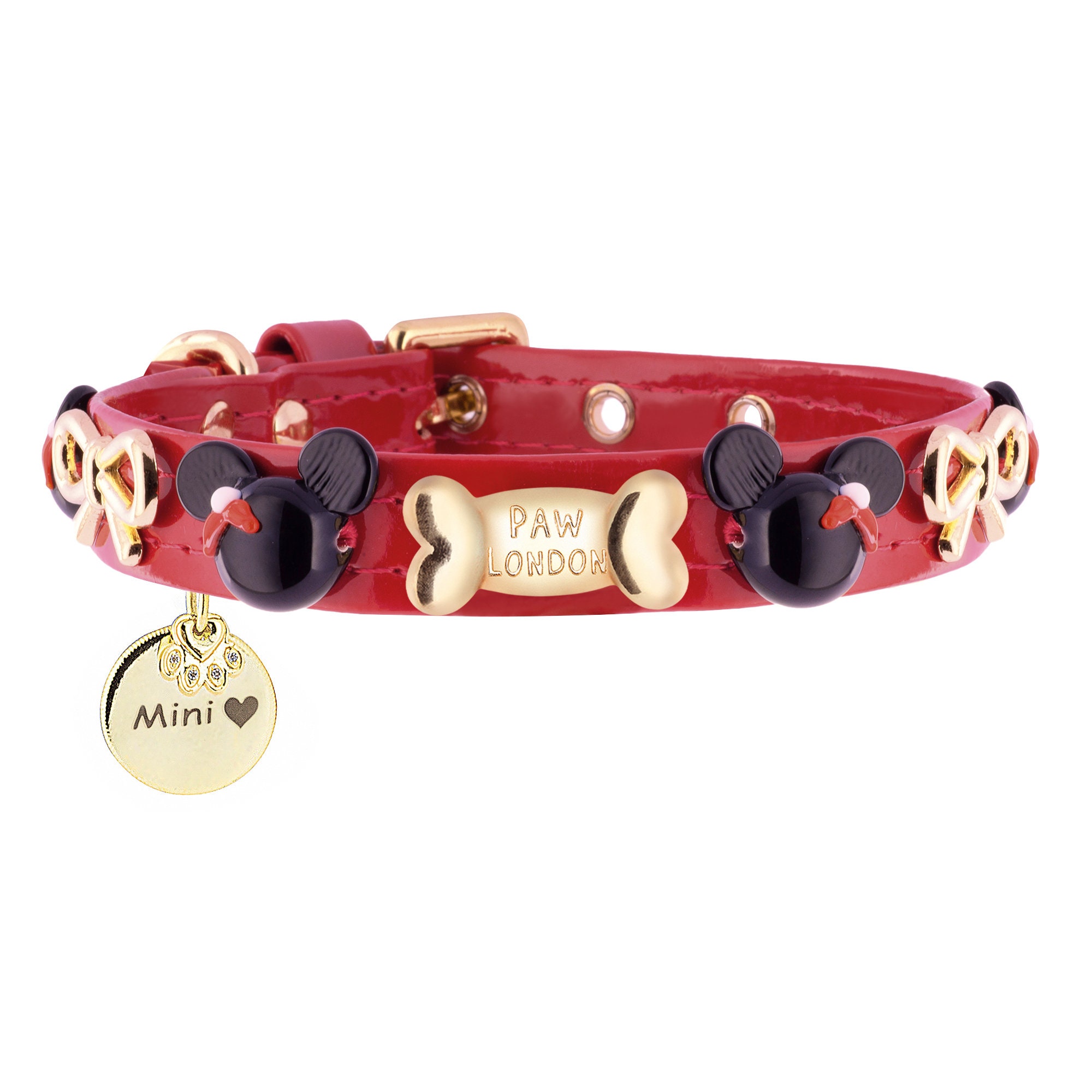 Minnie dog clearance collar