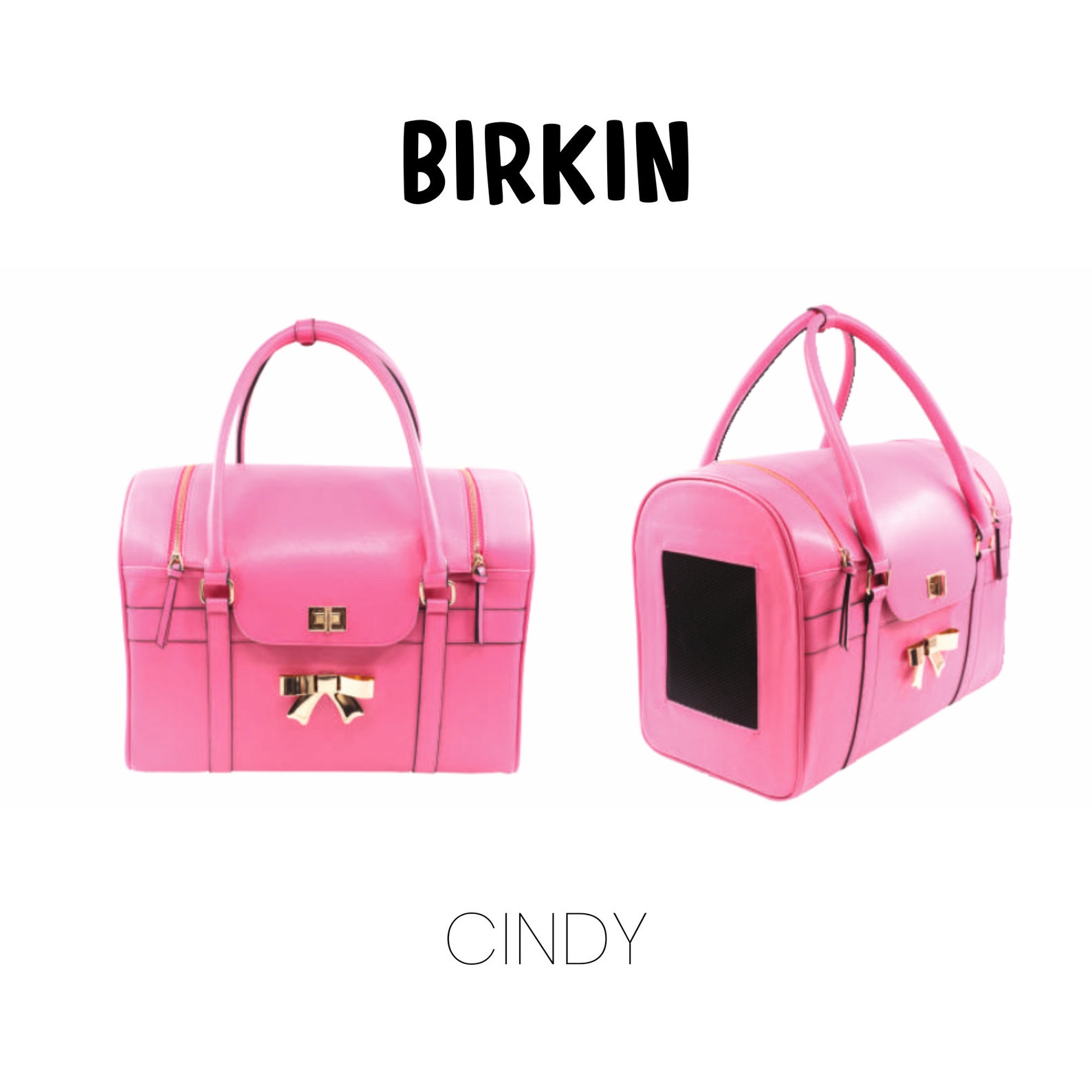 Luxury Dog Airline Carrier Small Dog Puppy Bag PINK Etsy