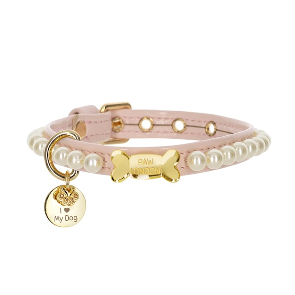 Pearl Dog Collar Etsy