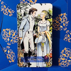 Mazzo di tarocchi rari di Jane Austen 78 carte, tarocchi, mazzo di tarocchi, carte dei tarocchi, mazzo di carte dei tarocchi, mazzo di tarocchi 78, tarocchi rari, tarocchi unici, tarocchi letterari