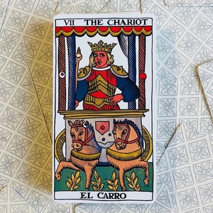La Estrella - Spanish Tarot 78 Cards Deck,Tarot,Tarot Deck,Tarot Cards,Tarot Cards Deck,78 Tarot,Tarot for Beginners,Marseille Tarot