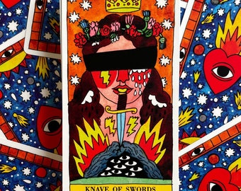 Tarot del Fuego 78 kart