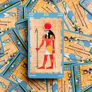 Kleopatra Tarot 78 Karten Deck,Tarot,Tarot Deck,Tarot Karten Deck,Tarot Karten,Ägyptisches Tarot,Ägypten Tarot,Mythologie Tarot,Altes Ägypten Tarot