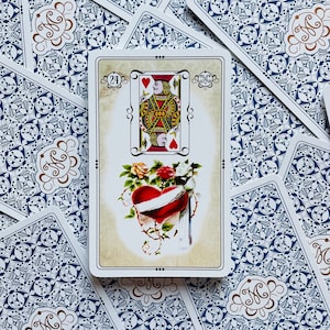 Beige Lenormand 36 Cards Deck,Lenormand,Lenormand Cards,Lenormand Deck,Lenormand Oracle Deck,Oracle Deck,Oracle Cards,Oracle Deck Unique