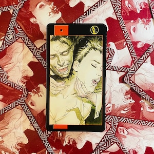 Jeu de 78 cartes rare du tarot des vampires gothiques, tarot, tarot, jeu de tarot, jeu de tarot, tarot unique, tarot rare, tarot gothique, tarot vampire