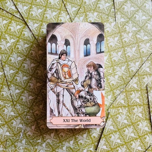 Rare jeu de 78 cartes du tarot du Saint-Graal, tarot, jeux de tarot, tarot, jeu de tarot, 78 jeu de tarot, tarot mythologie, tarot unique