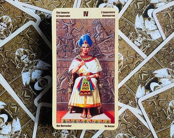 Ramses: Tarot of Eternity 78 Cards Deck - Egyptian Tarot