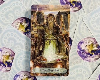 Heilige Orte Tarot 78 Karten - Seltenes Tarot