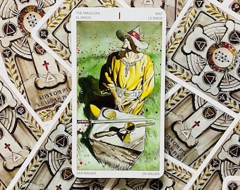Initiatory Golden Dawn Tarot 78 Cards Deck