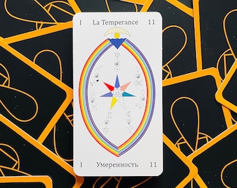 The Magic Tarot 22 Major Arcana cards by Frederic Lionel - Rare Tarot
