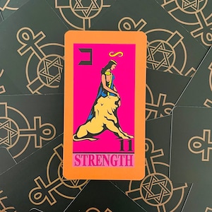 Jeu de 78 cartes du tarot de Papus rare, tarot, jeu de tarot, cartes de tarot, jeu de cartes de tarot, tarot rare, tarot unique, tarot coloré, tarot épuisé
