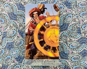 Rare Tarot of the Pirates 78 Cards Deck,Tarot,Tarot Deck,Tarot Cards Deck,78 Tarot Deck,Rare Tarot,Unique Tarot,Pirate Tarot, Sea Tarot
