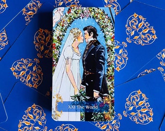 Rare Tarot of Jane Austen 78 Cards Deck,Tarot,Tarot Deck,Tarot Cards,Tarot Cards Deck,78 Tarot Deck,Rare Tarot,Unique Tarot,Literary Tarot