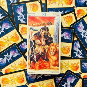 Universelle Göttin Tarot 78 Karten Deck,Tarot Deck,Tarot Karten,Tarot Karten Deck,78 Tarot,Feministisches Tarot,Mini Tarot,Tarot Kit,Mythologie Tarot