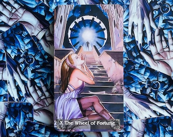 Rare Ludy Lescot Tarot 78 Cards Deck - Borderless Edition - Gothic Tarot