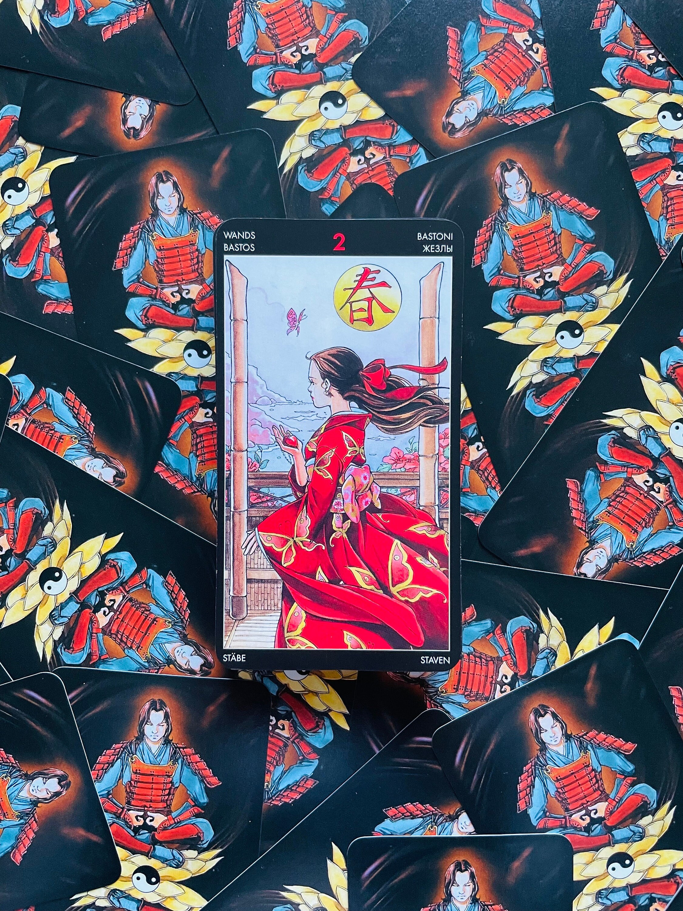 Manga Tarot 78 Cards Deck - Japanese Tarot - Etsy Israel
