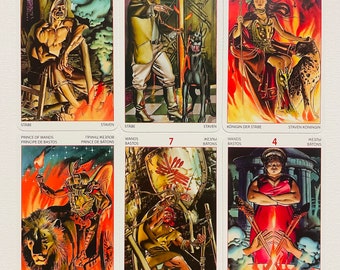 Initiatory Golden Dawn Tarot 78 Cards Deck - Etsy