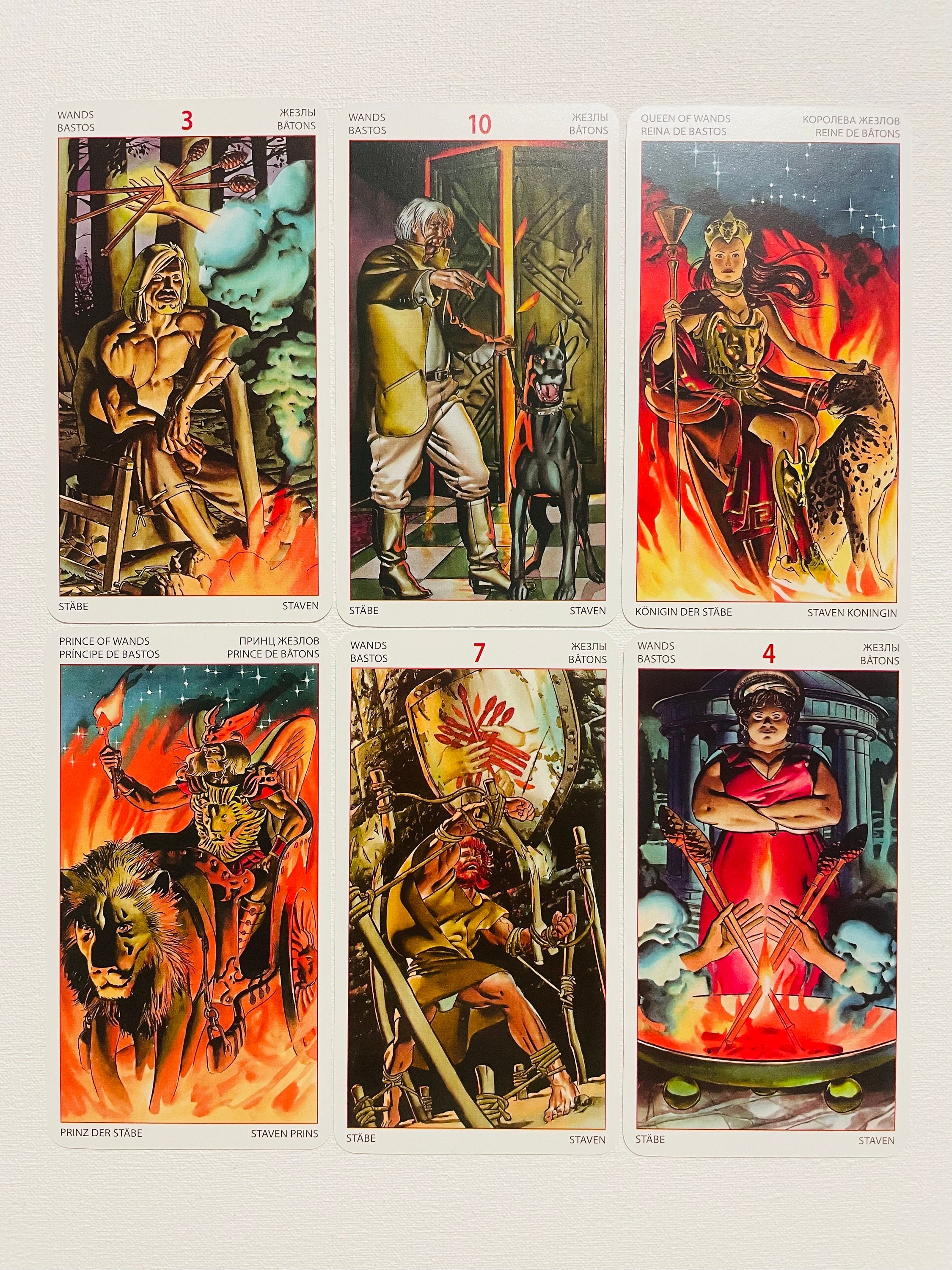 Initiatory Golden Dawn Tarot 78 Cards Deck,tarot,tarot Deck