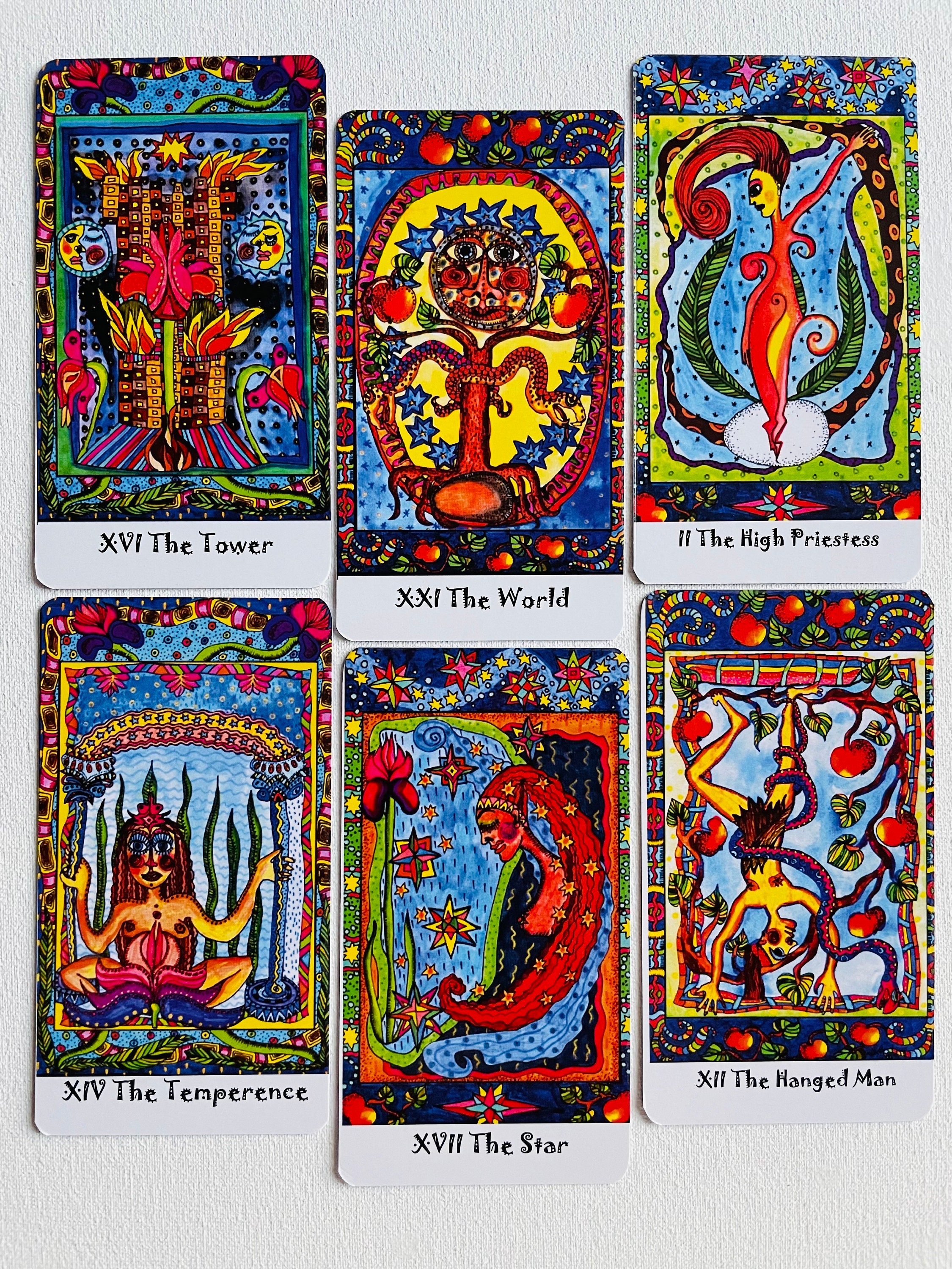Tarot of the Trance 78 Cards Deck - Rare Tarot - Etsy