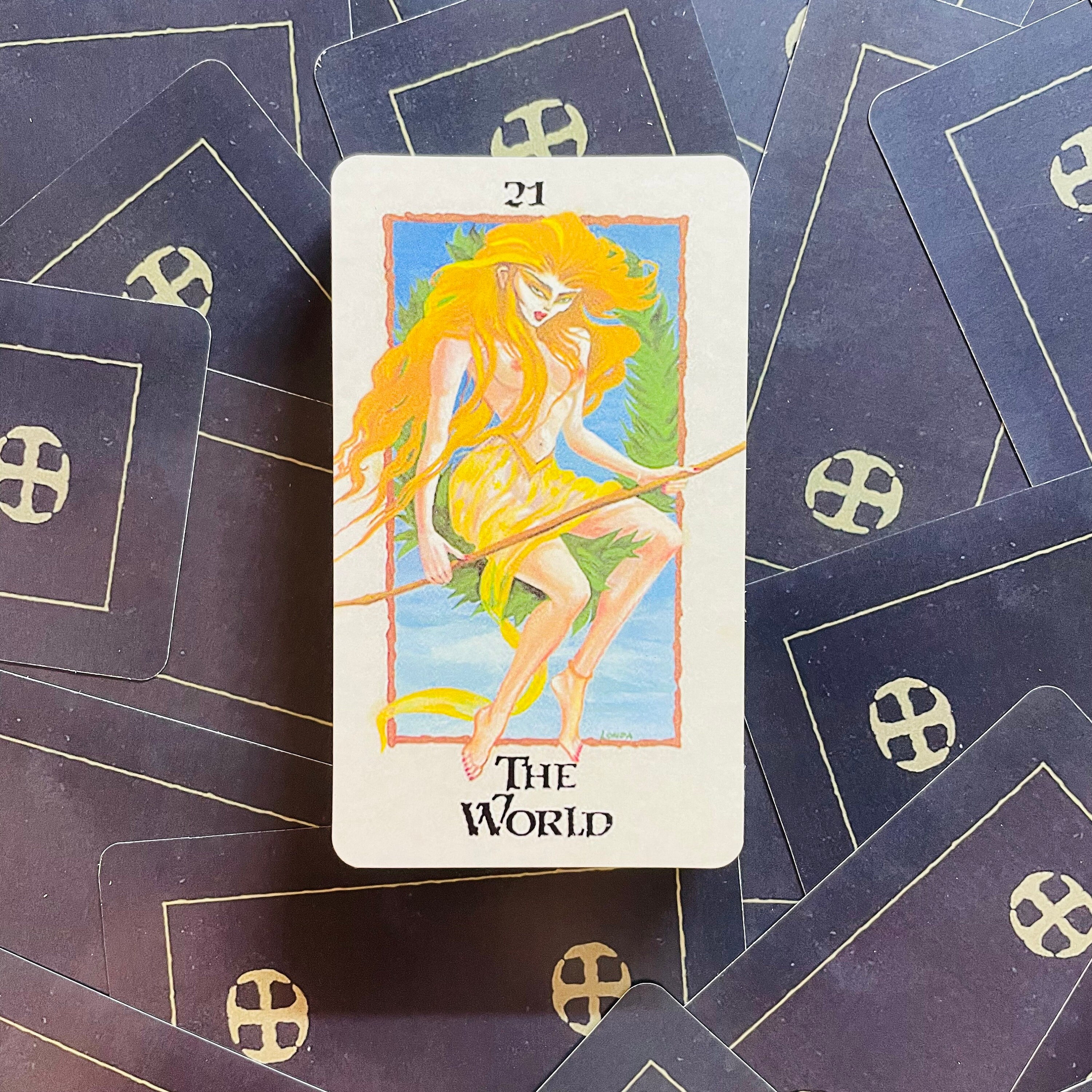 Rare Londa Tarot 78 Cards Deck,Tarot,Tarot Deck,Tarot Cards,78 Tarot Deck,Unique Tarot,Rare Tarot,Fantasy Tarot,Out of Print Tarot