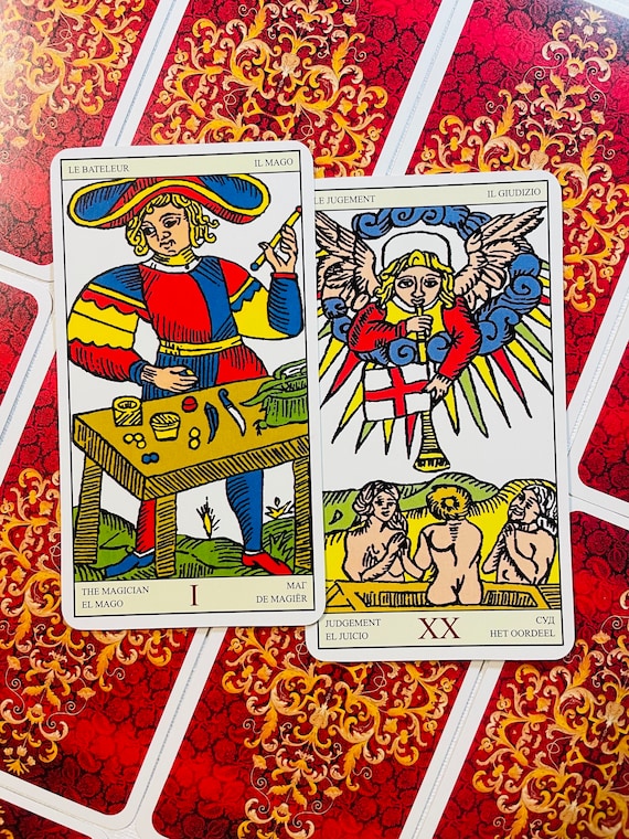 Tarot of Marseille 78 Cards Deck,tarot,tarot Deck,tarot