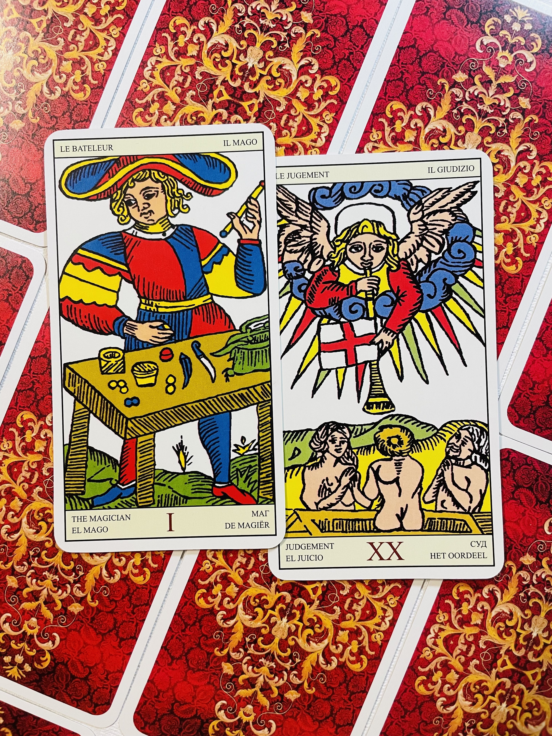 Tarot of Marseille 78 Cards Deck,tarot,tarot Deck,tarot