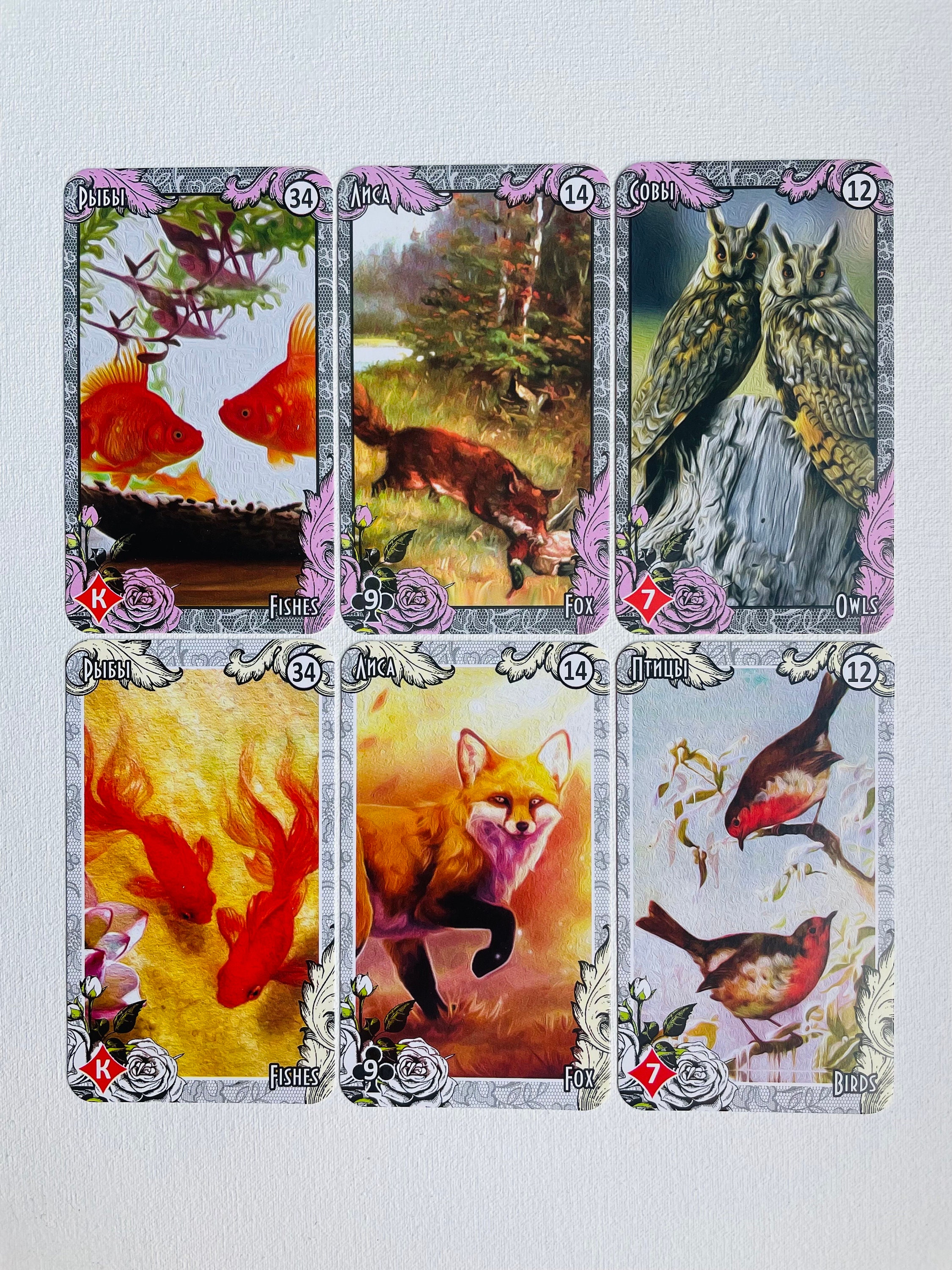 倫*様 ALMA LENORMAND CARD 36枚セット Vintage Lenormand 36+36 Cards Deck,lenormand,lenormand Deck