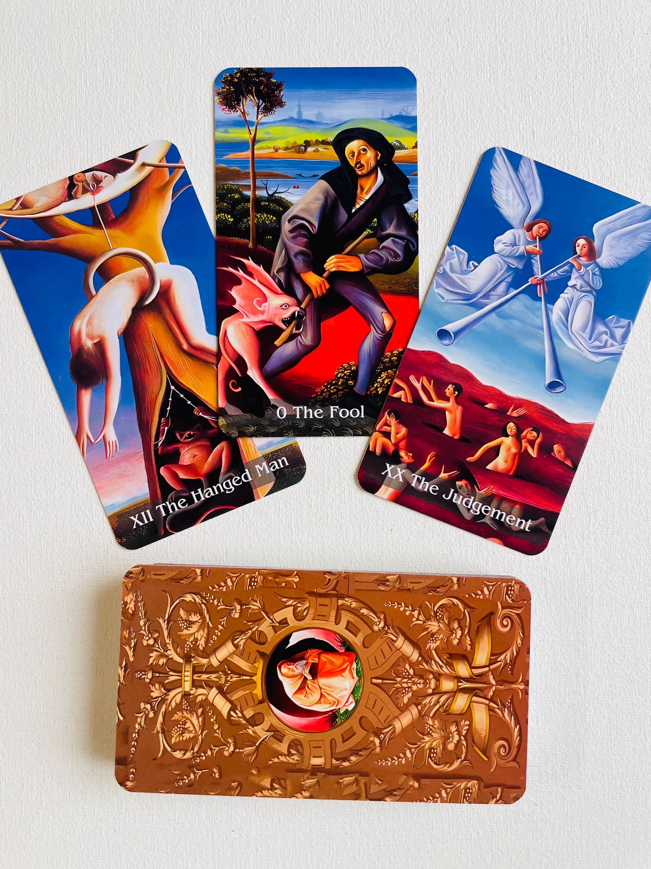 Bosch Tarot 78 Cards Deck - Borderless Version - Etsy