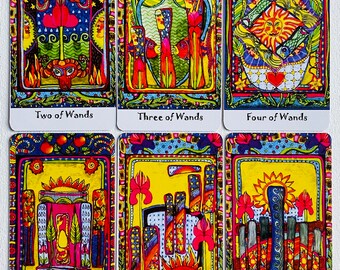 Tarot of the Trance 78 Cards Deck - Rare Tarot - Etsy