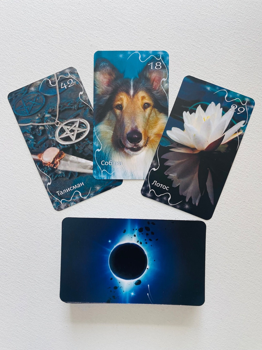 Eclipse Oracle 158 Cards Deck With Russian PDF Booklet,oracle Cards ...