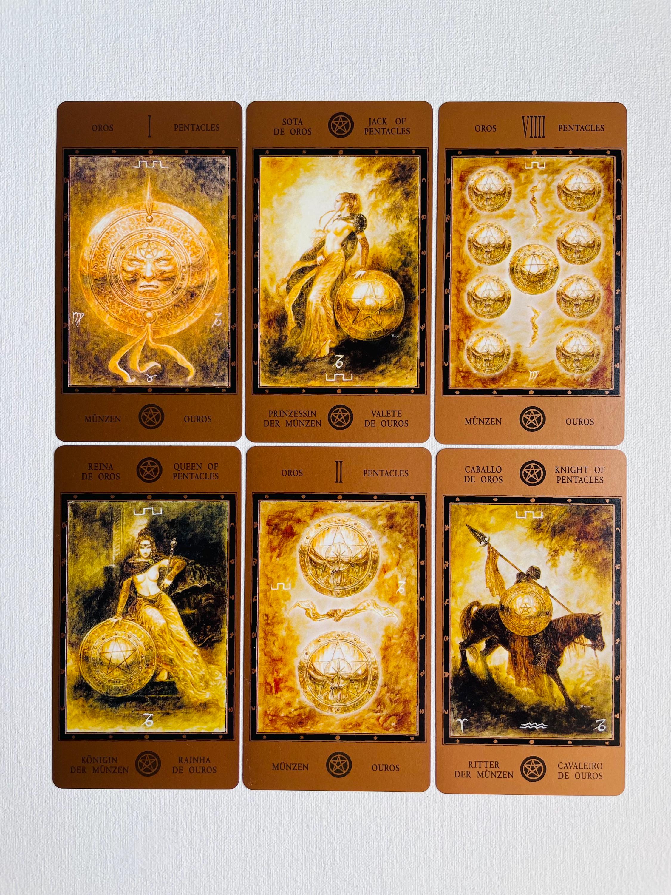 Tarot The Labyrinth De Luis Royo – Jeu De Cartes Illustré Inédit – Coffret Papier De Luxe – Pour Collectionneurs Et Amateurs D’Art Fantastique