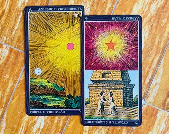 趣味・スポーツ・実用 GRAND ETTEILLA EGYPTIAN GYPSIES TAROT Rare Grand Etteilla Tarot - Egyptian Gypsies Tarot 78 Cards