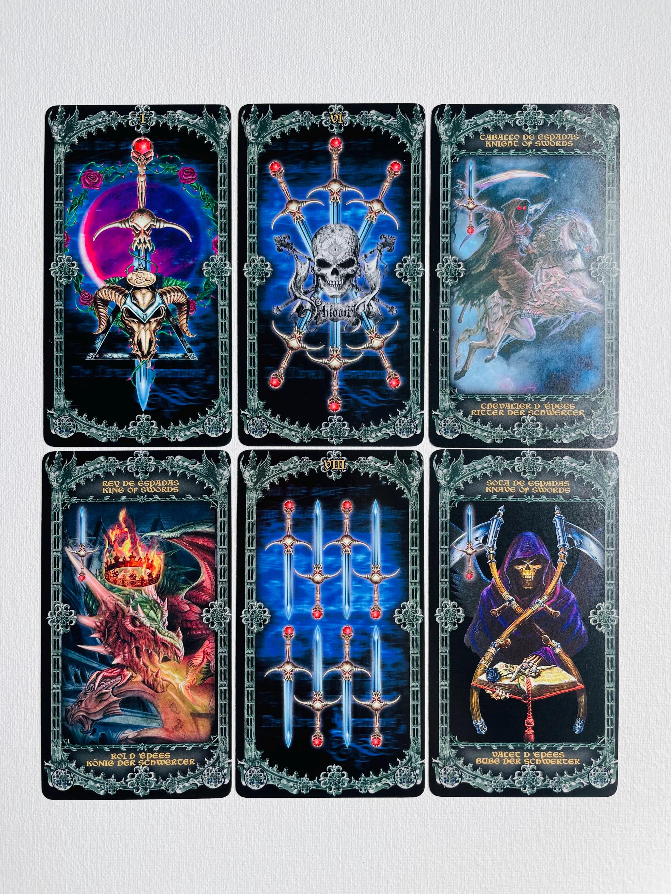 Alchemy 1977 England Tarot 78 Cards Deck,tarot,tarot Cards Deck