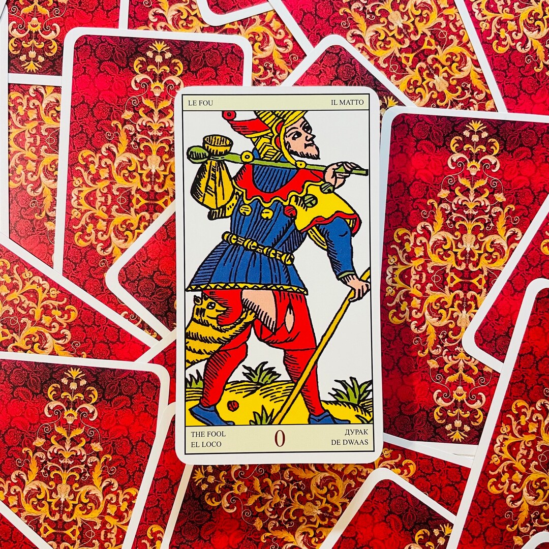Tarot of Marseille 78 Cards Deck,tarot,tarot Deck,tarot