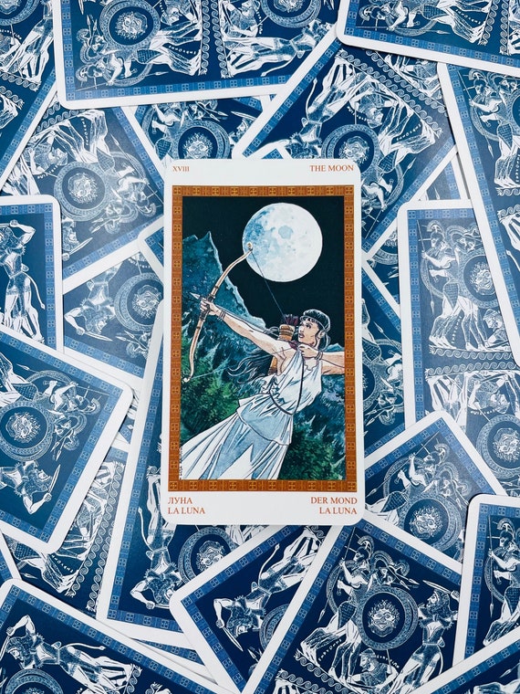 Rare Olympus Tarot 78 Cards Deck - Greek Mythology Tarot