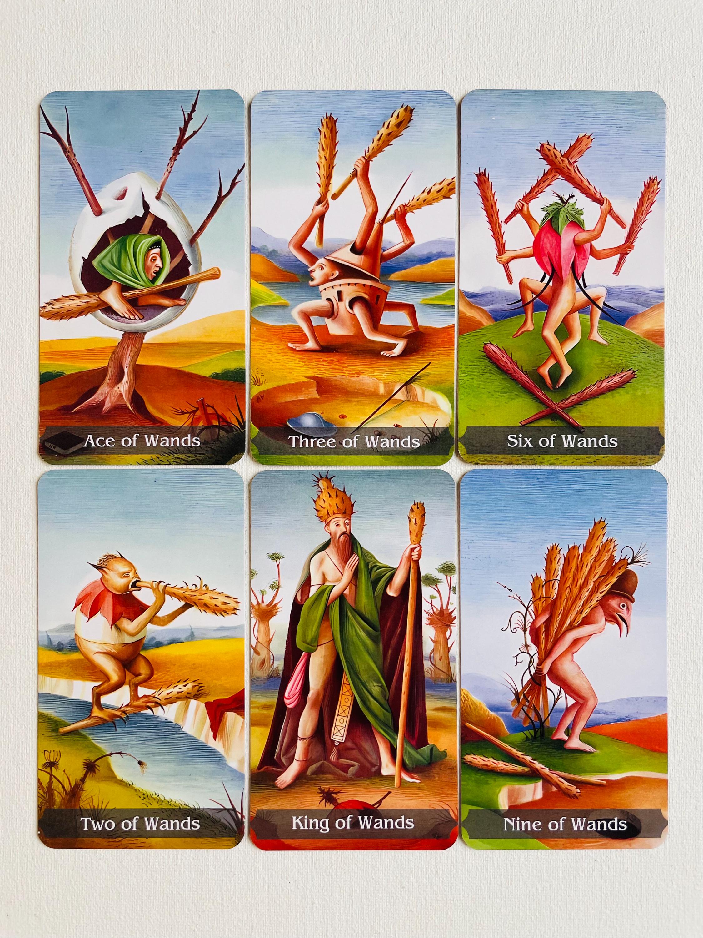 Bosch Tarot 78 Cards Deck - Borderless Version - Etsy