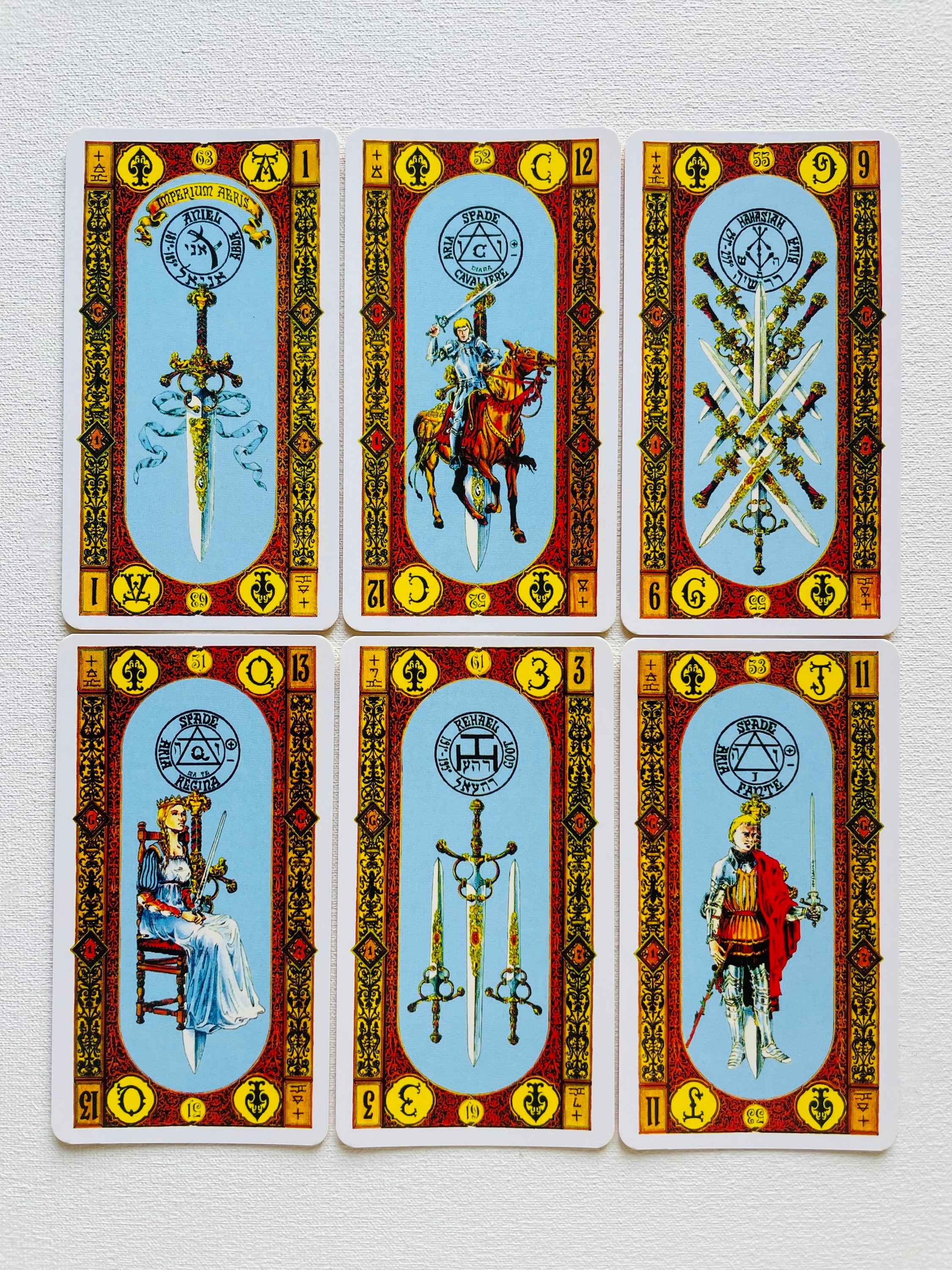 Rare Stairs of Gold Tarot by Tavaglione 78 Cards Deck - Ancient Rare Stairs of Gold Tarot by Tavaglione 78 Cards Deck - Ancient