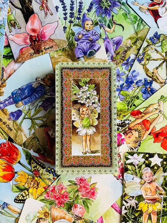 The Spirit of Flowers Tarot 78 Cards Deck,tarot,tarot Deck The Spirit of Flowers Tarot 78 Cards Deck,tarot,tarot Deck