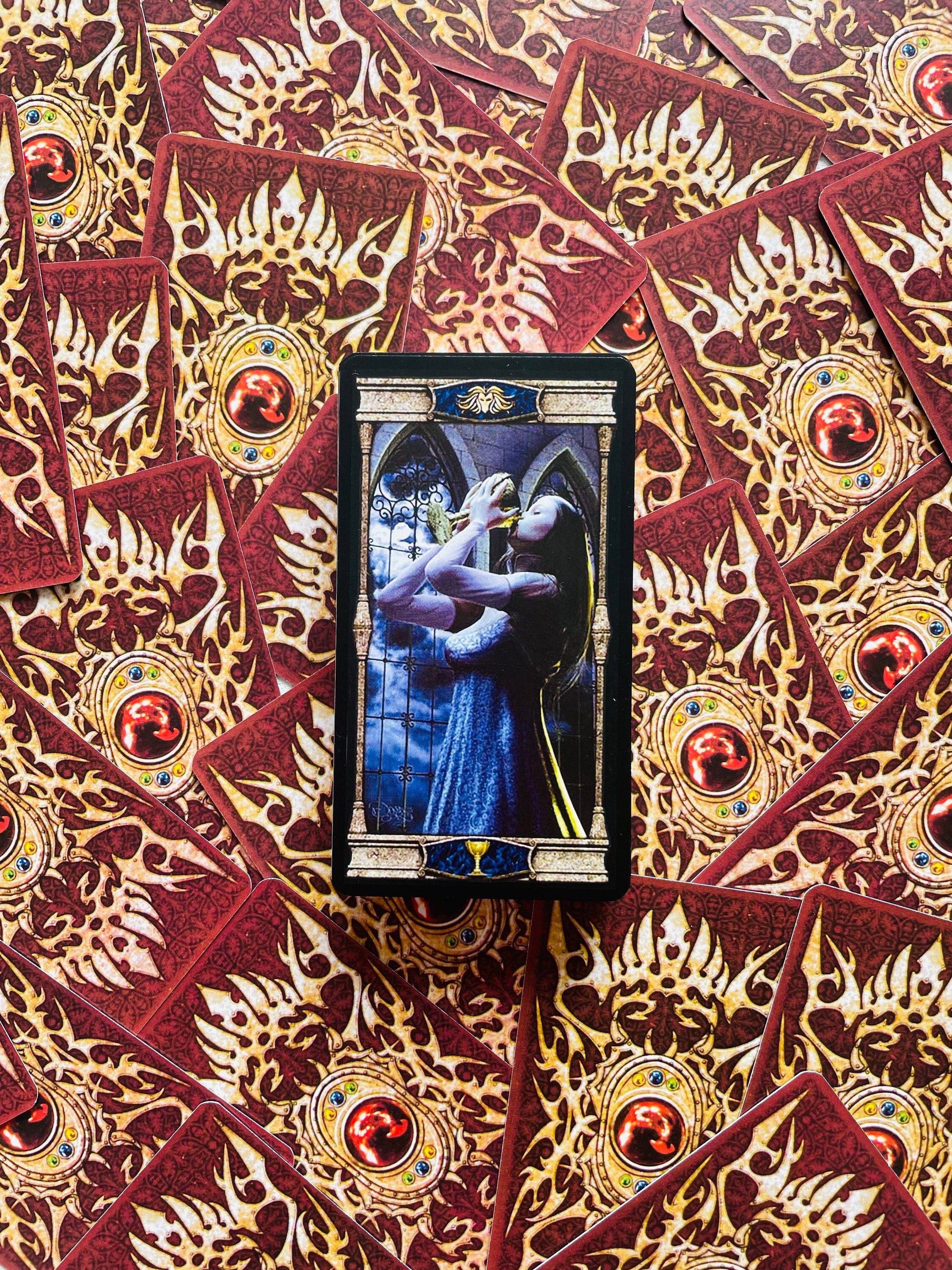 Rare Vampires Tarot of Eternal Night 78 Cards Deck,tarot