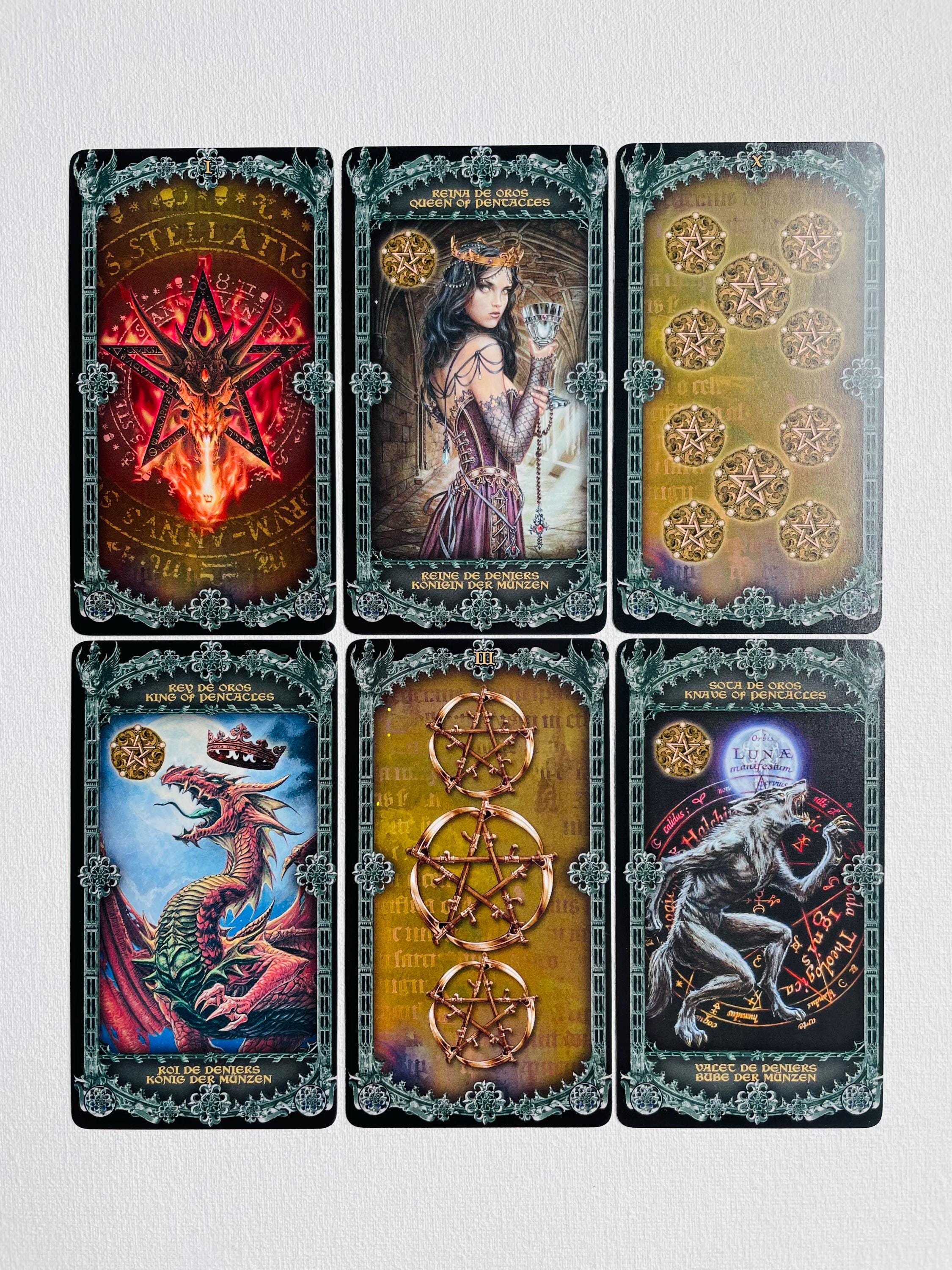 Alchemy 1977 England Tarot 78 Cards Deck,tarot,tarot Cards Deck