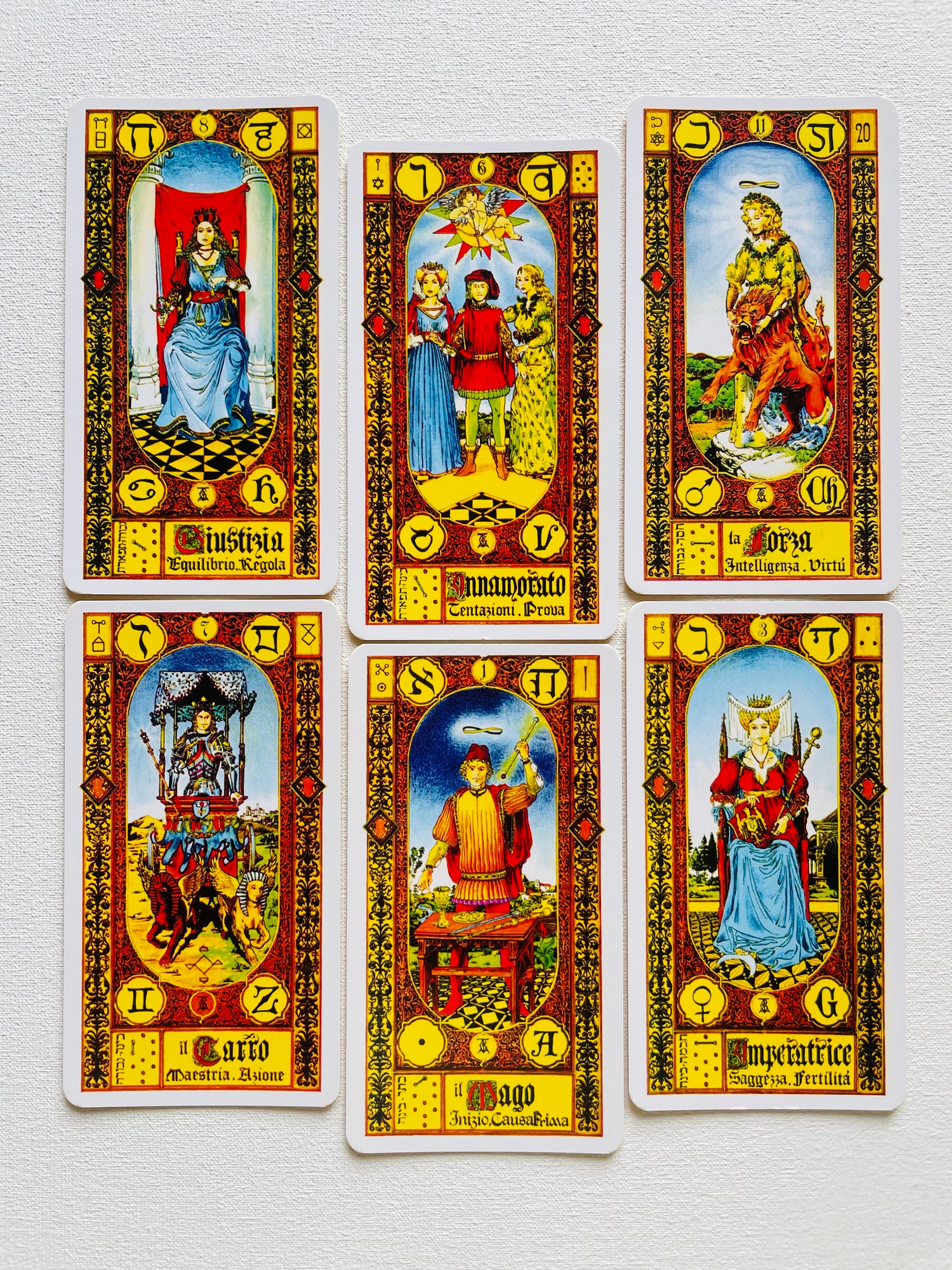 Rare Stairs of Gold Tarot by Tavaglione 78 Cards Deck - Ancient