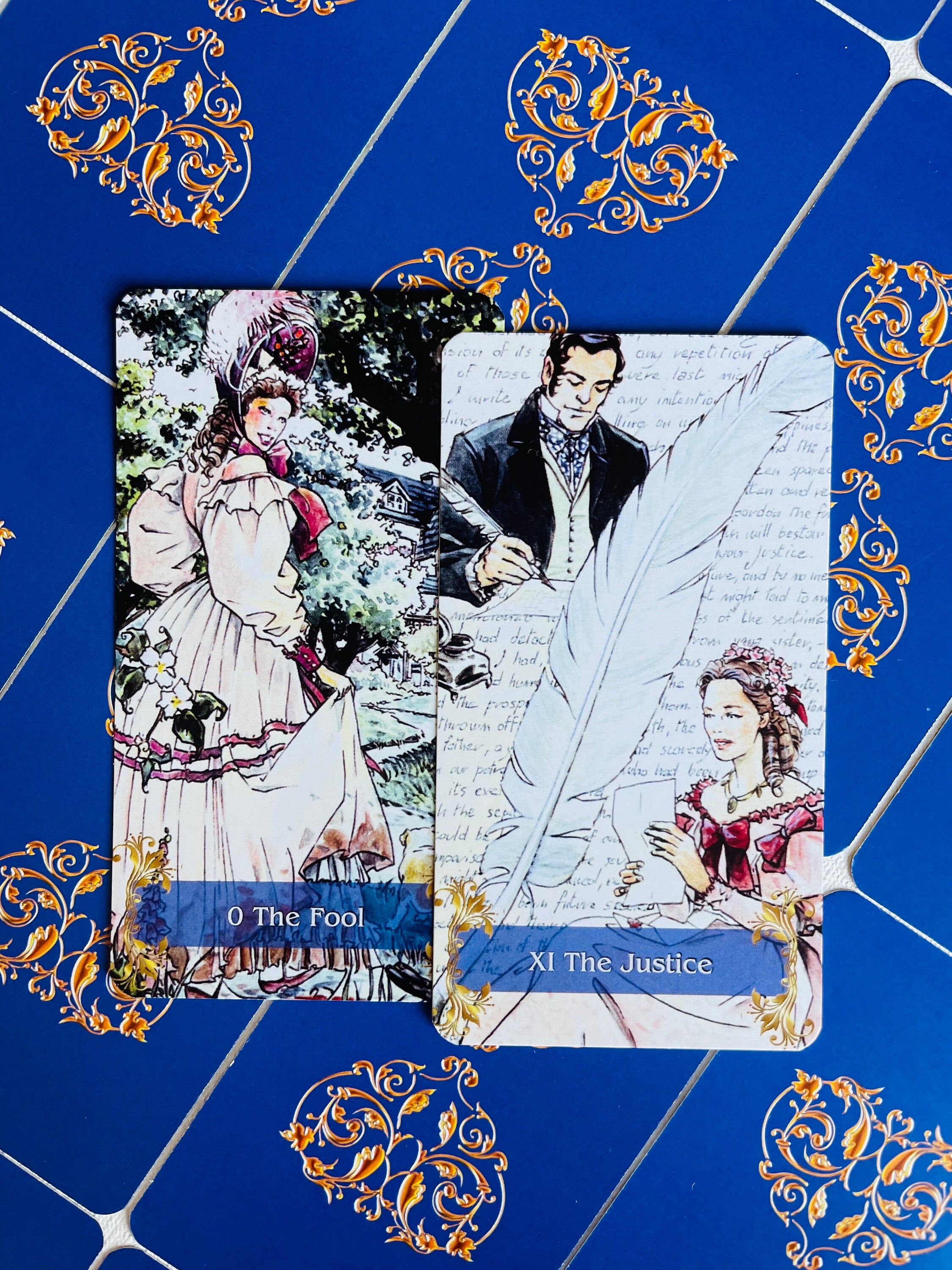 【正規品オラクルカード】フランスの希少なデッキ✨入手困難✨Jane Austen ジェーン・オースティンのレアなタロット 78枚組、タロット、タロット