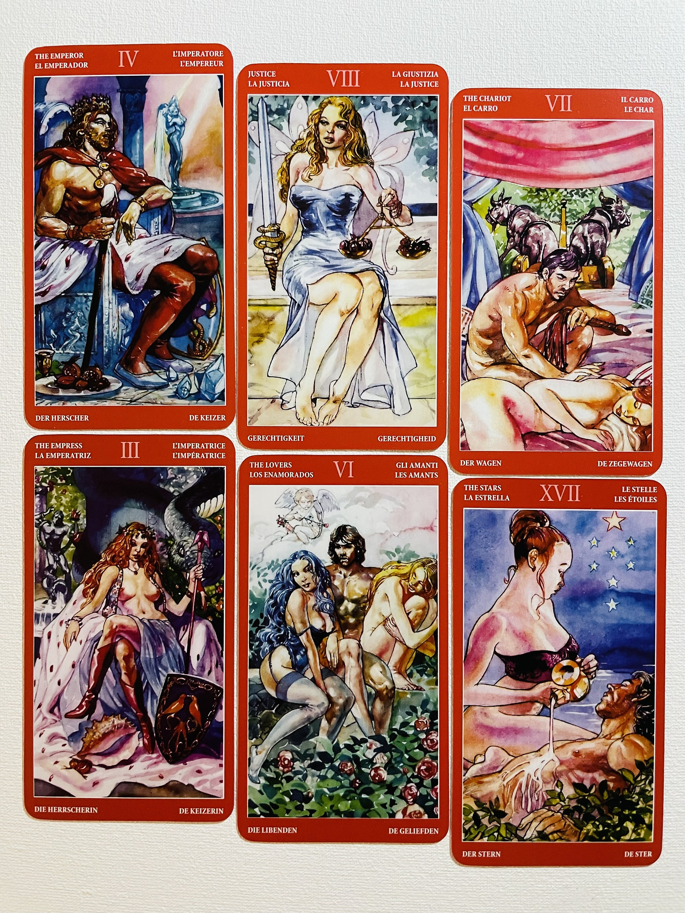 Tarot of Sexual Magic 78 Cards Deck,tarot,tarot Deck,tarot Cards,tarot ...